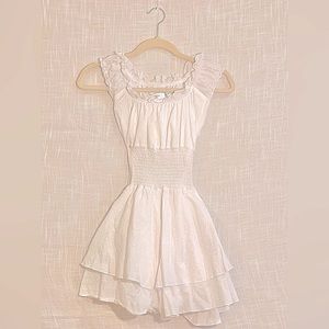 White Unioos romper